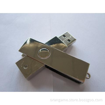 Cheap Metal USB Flash Drive, Gift USB Flash Disk with Laser Engraving Logo